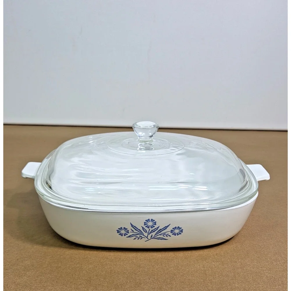 Vintage Corning Ware Blue Cornflower 10